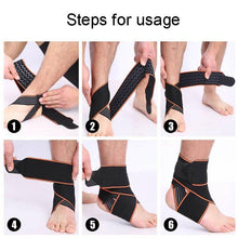 Load image into Gallery viewer, Adjustable Ankle Support Leg Weight Ankle Brace Band Breathable Nylon Sprains Fatigue Ligament Damage Running Sports Safety
