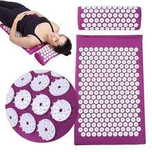 Load image into Gallery viewer, Acupressure Mat and Acupressure Pillow
